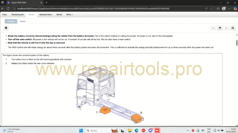 Volvo Impact Parts Catalog and Service Manual [03.2024] Offline v9840