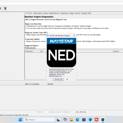 NAVISTAR ENGINE DIAGNOSTICS (NED) [10.2025] 1PC – Repair Tools